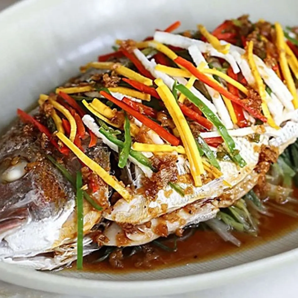 Cá hấp xì dầu