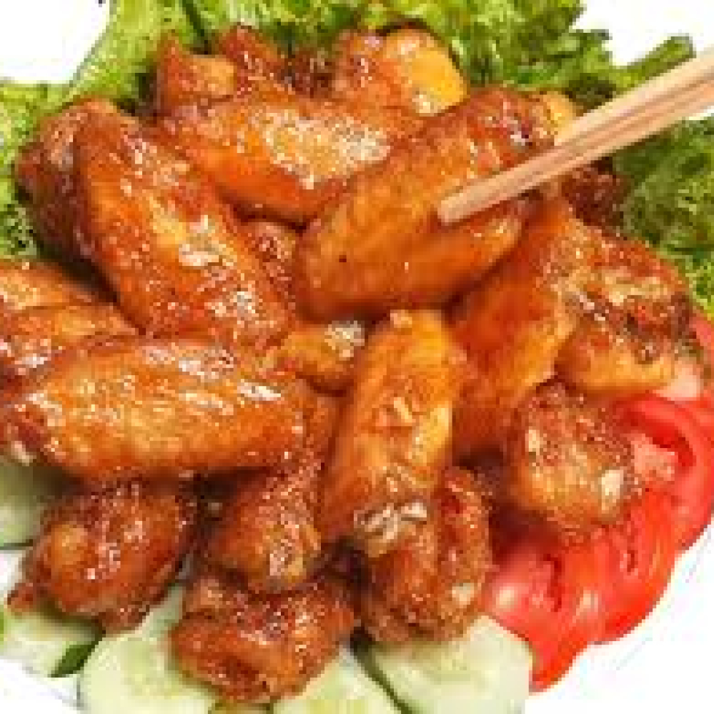 Gà tre chiên mắm