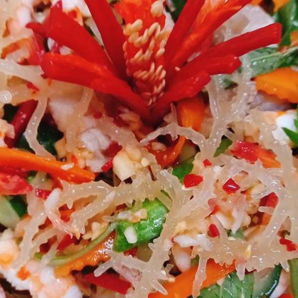 Hải sản rong mắm nhĩ