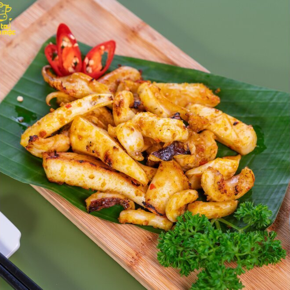 Mực nướng muối ớt