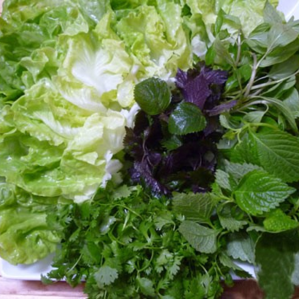 Rau sống các loại