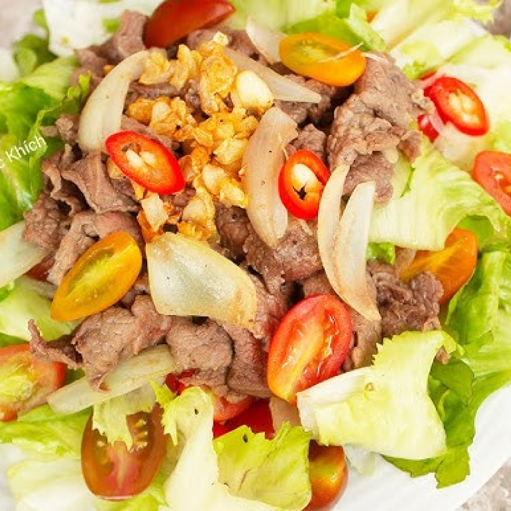 Salad trộn bò