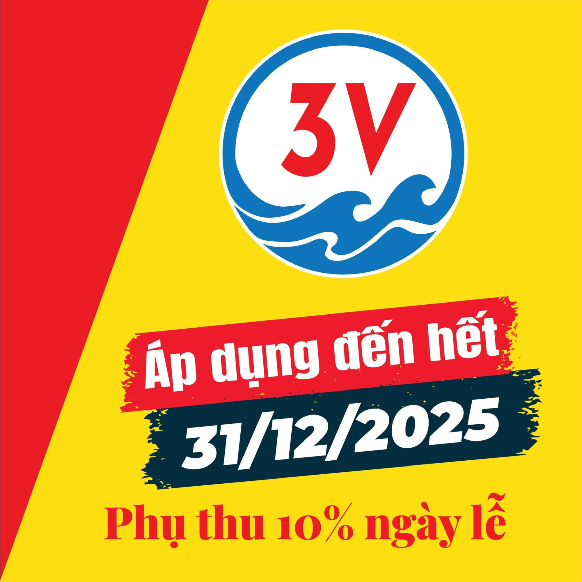 CHƯƠNG TRÌNH ƯU ĐÃI ĐẶC BIỆT TỪ 3V – KHÔNG THỂ BỎ LỠ!