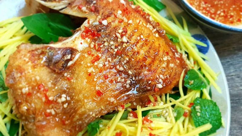 Cá chiên mắm xoài