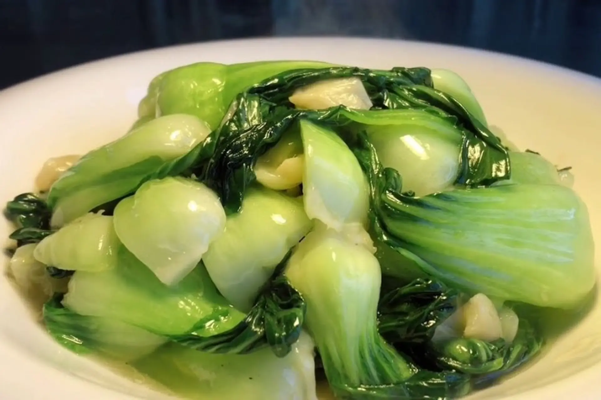 Cải thìa xào dầu hào