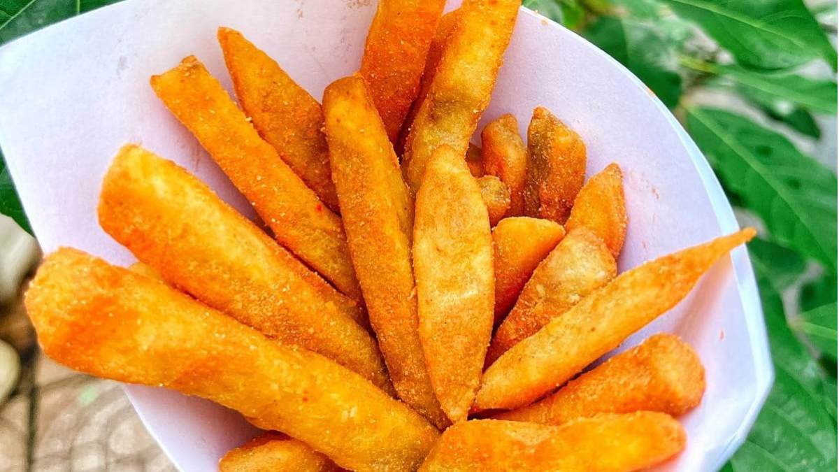 Khoai tây chiên lắc vị mơ