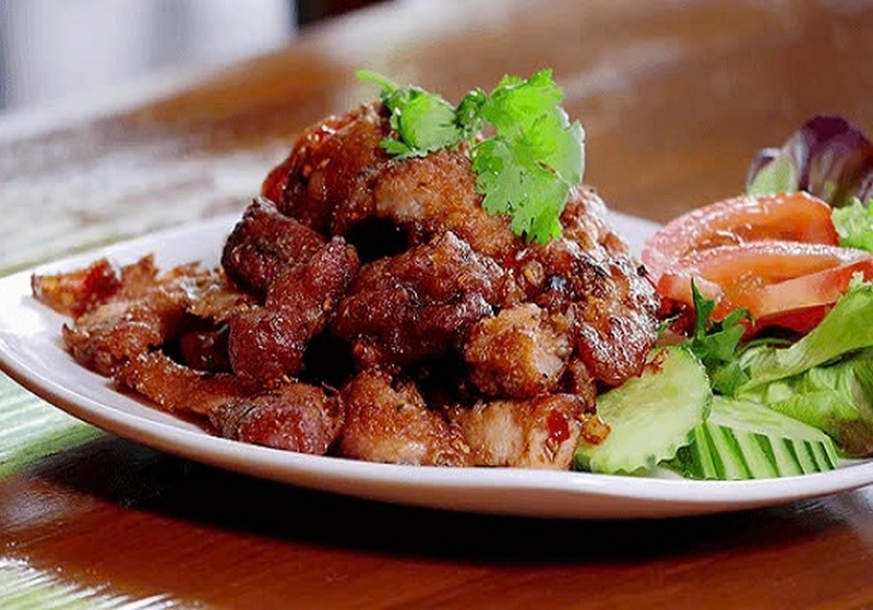 Sụn nướng muối ớt